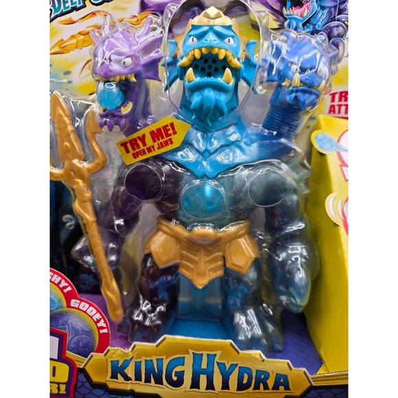 Heroes Of Goo Jit Zu Deep Goo Sea King Hydra 3-In-1 Goo Power Triple Action Toy - Picture 4 of 11